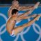 Olympian diver, Tom Daley on the front side